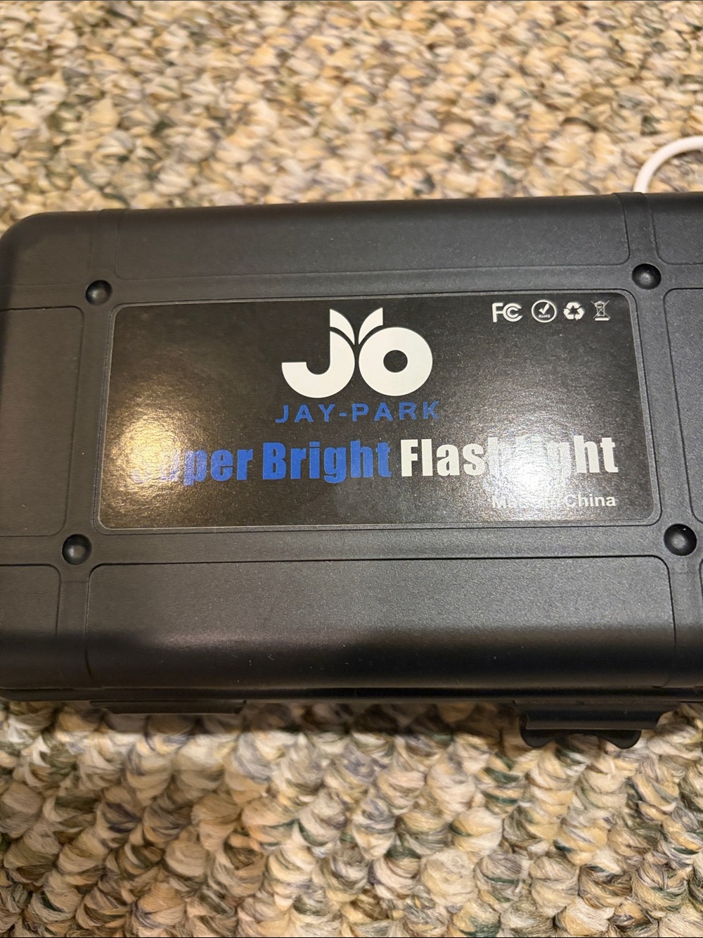 Super Bright Flashlight - Black